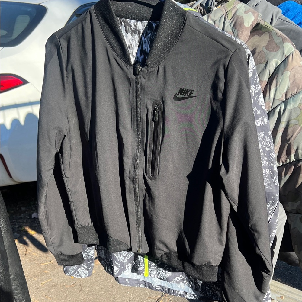 Nike Charcoal Bomber Jacket